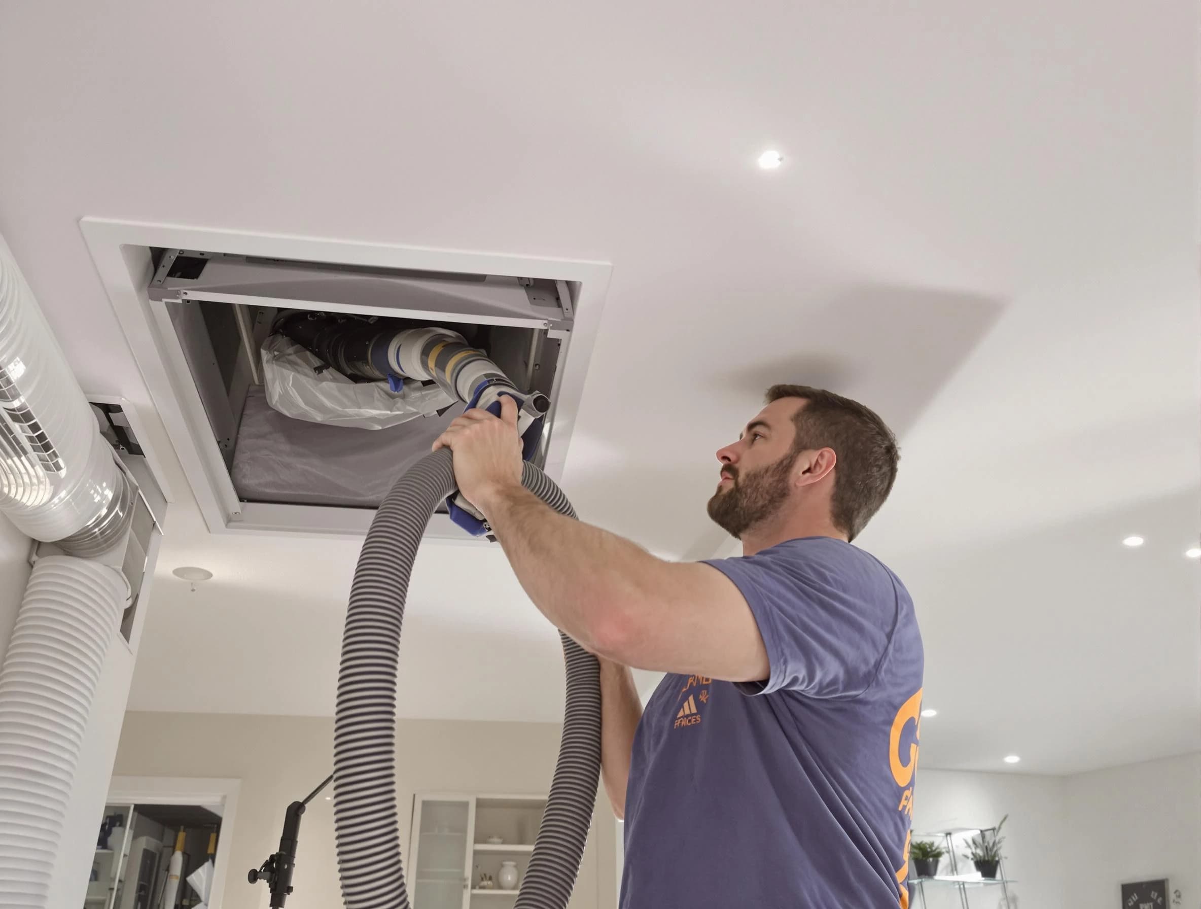 Precision indoor duct cleaning by Springville Air Duct Cleaning in Springville