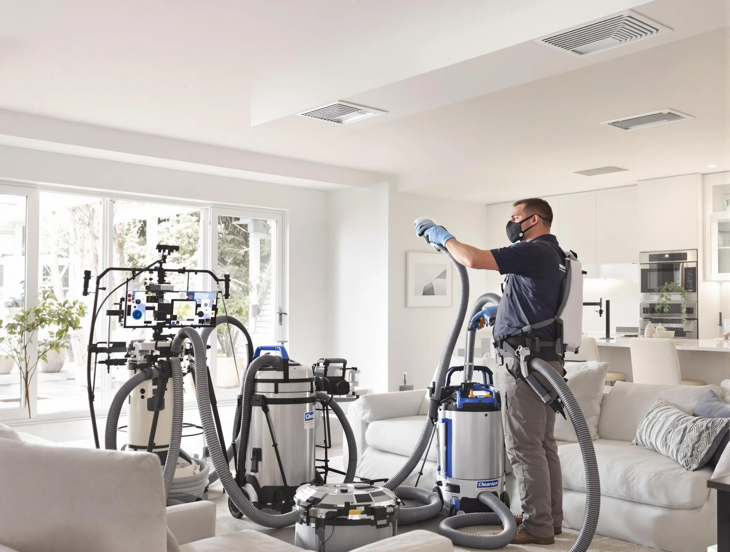 Professional AC duct cleaning by Springville Air Duct Cleaning in Springville