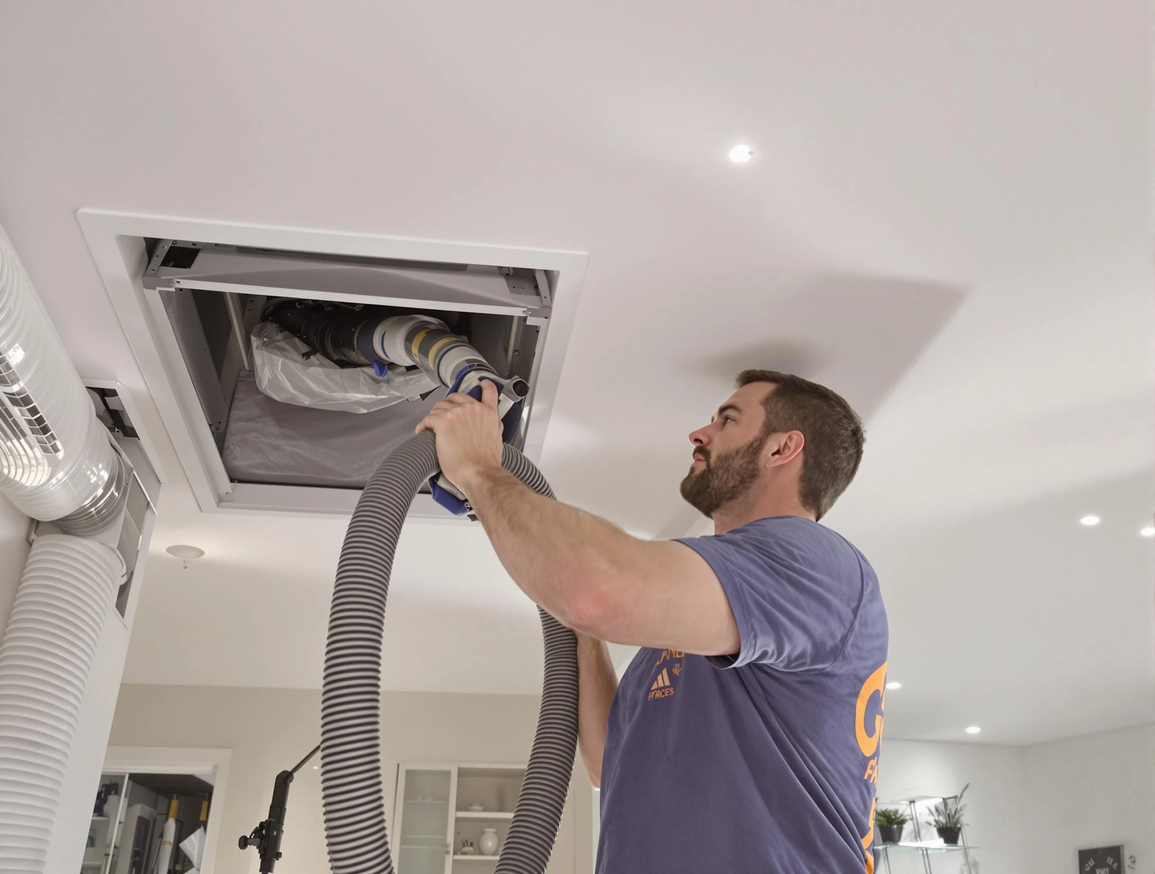 Precision indoor duct cleaning by Springville Air Duct Cleaning in Springville